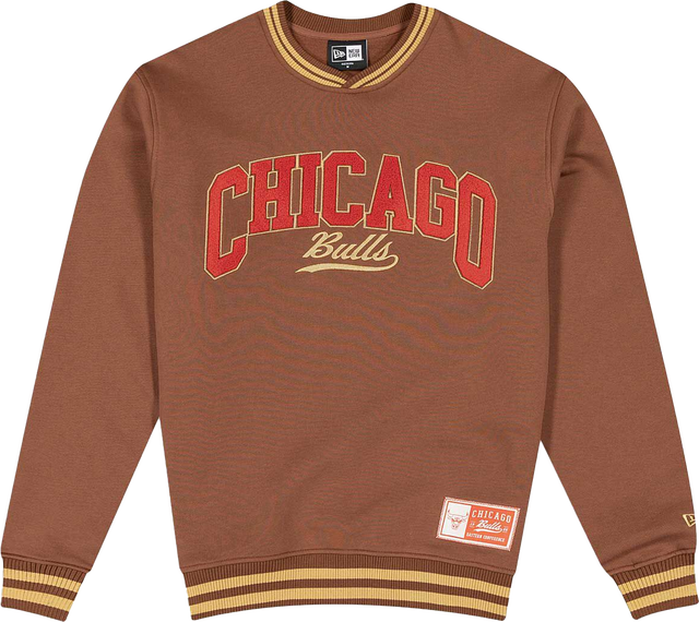 NBA Chicago Bulls Striped Crewneck Sweatshirt