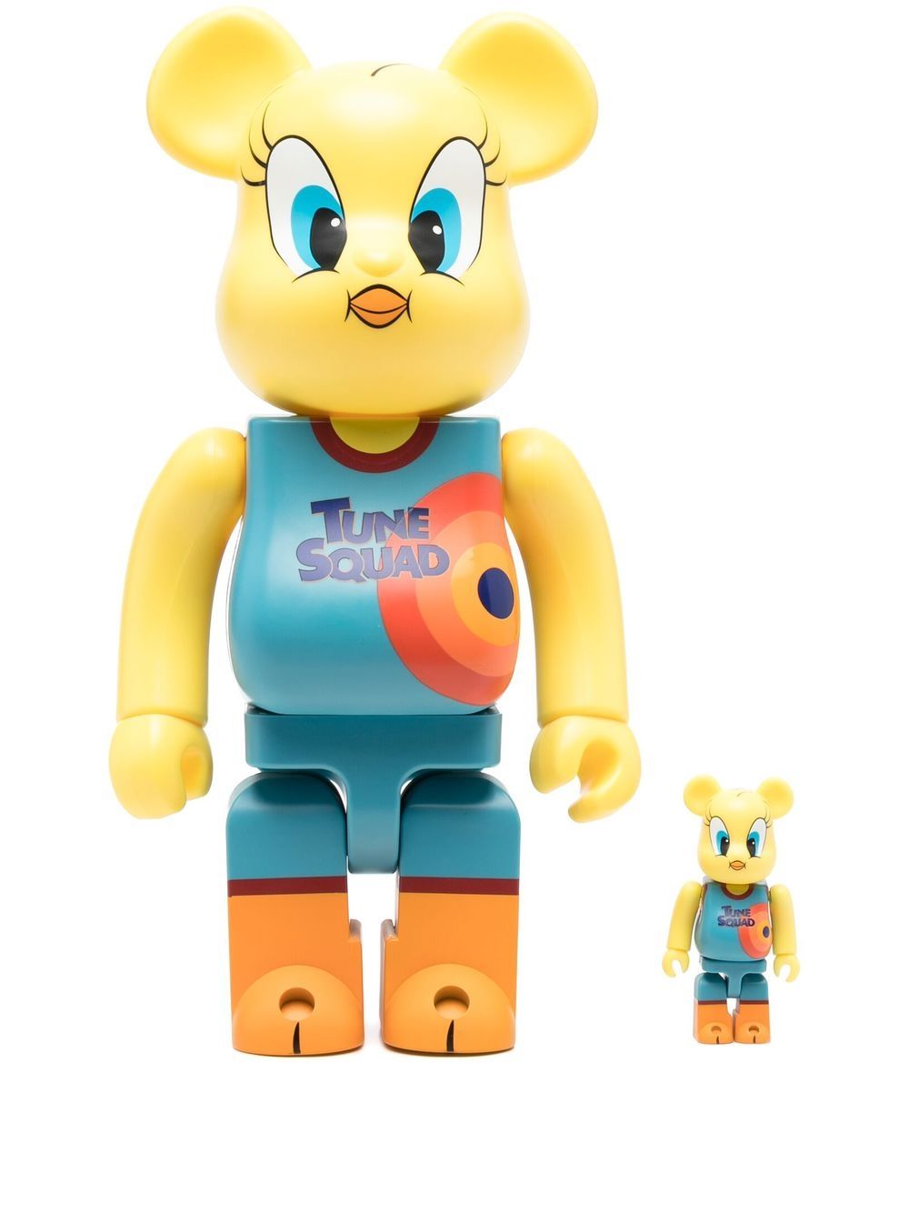 Колекционерско Medicom Toy Tweety Space Jam Be@rbrick figure set - Yellow Жълто | 14TWEETYSJ19610745, 0