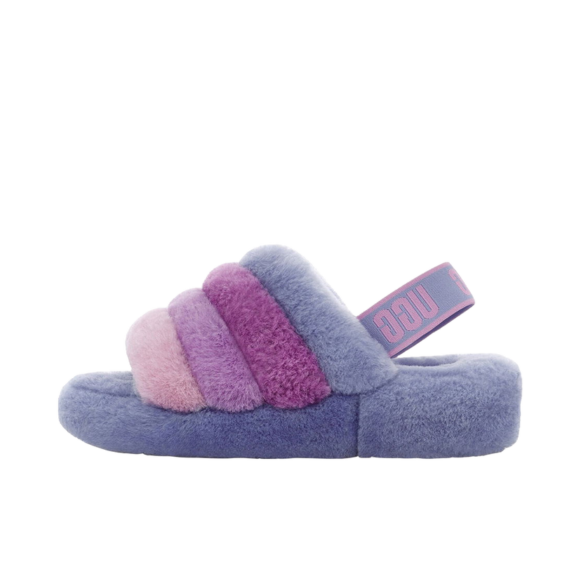 Кецове и обувки UGG Fluff Yeah Slide Cornflower Multi Многоцветен | 1097169-CWMT