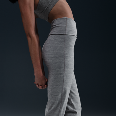 Потник Nike Nike One Dri-FIT High-Waisted Foldover Training Pants Сиво | FV7848-084, 3