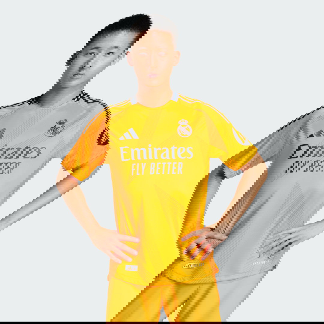 Фланелка adidas Performance Real Madrid 24/25 Authentic Away Jersey Жълто | JX2134, 0