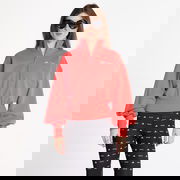 adidas x Moonboot Cropped Half-Zip Tracksuit Top with Puffed Sleeves