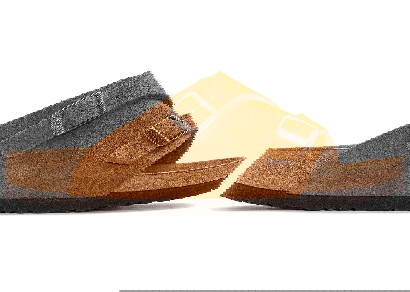 Кецове и обувки Birkenstock Zürich "Suede Leather Mink" Кафяво | 1023842/1023891, 0