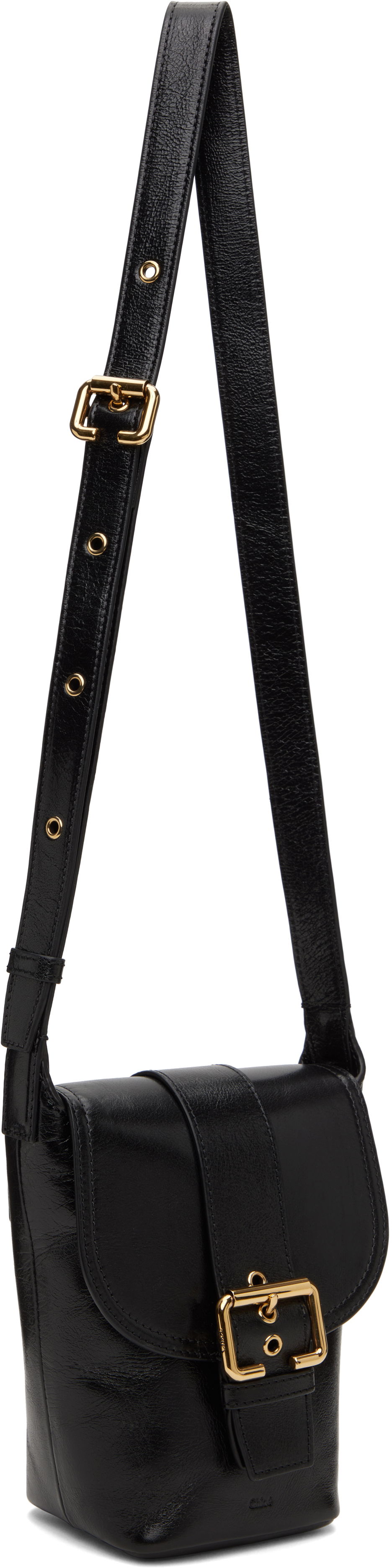 Дамска чанта CHLOÉ Chloé Mini Camera Bag Черно | CHC25SP499N83, 1