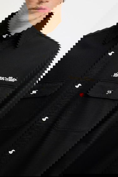 Риза Human Made Human Made Relaxed Fit Overshirt Черно | HM30SH014, 3