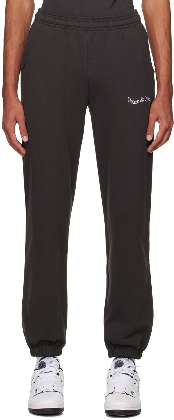 Спортни панталони Museum of Peace & Quiet Wordmark Sweatpants Сиво | MOPQ-FW23-18 BLK, 0