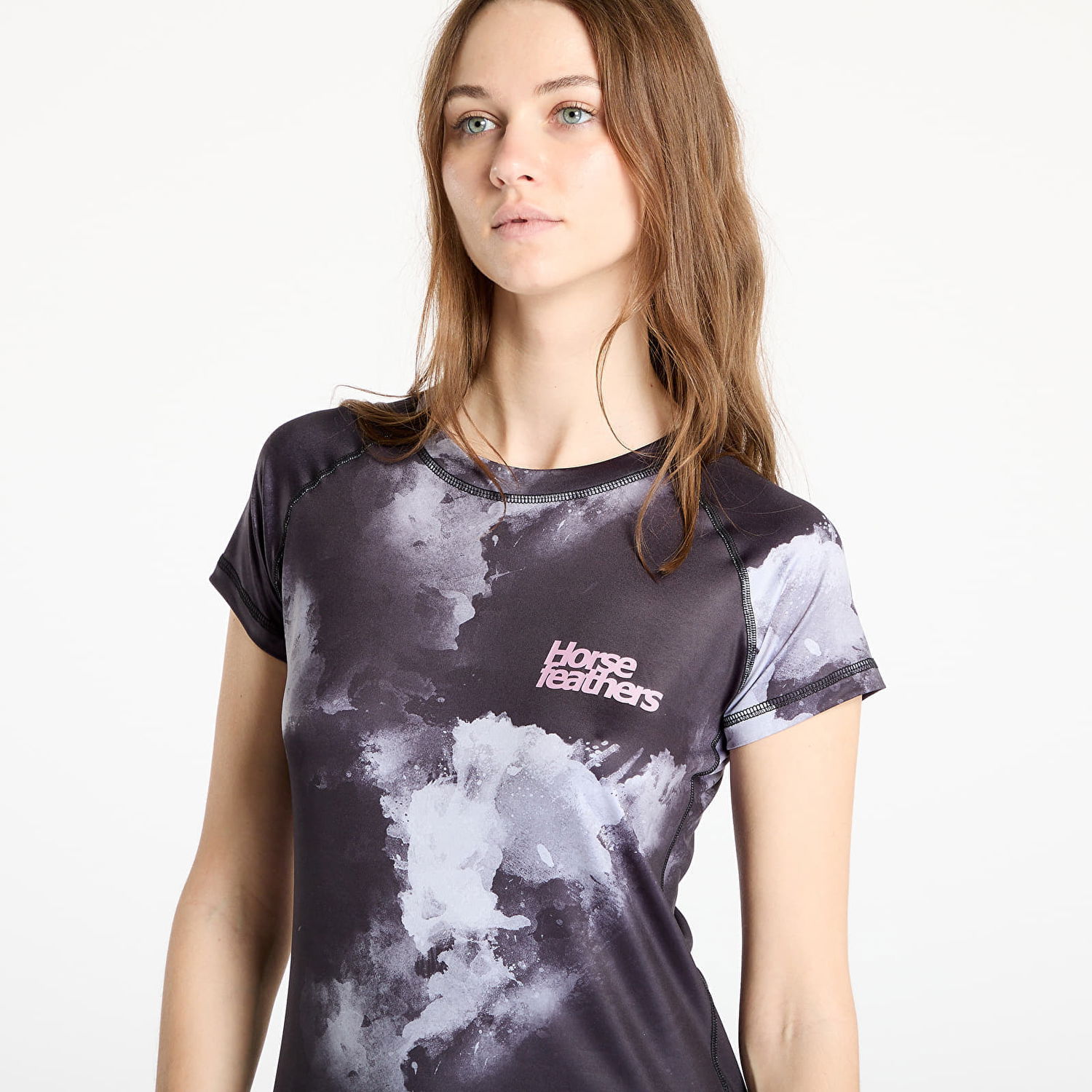 Тениска Horsefeathers Horsefeathers Deco Bike Jersey Черно | TW042C, 1
