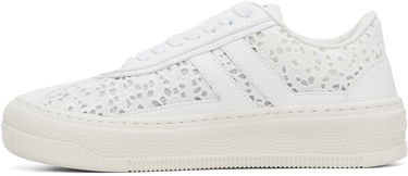Кецове и обувки LANVIN Off-White Cash Sneakers Бяло | FU-SKLK09-DENT-E25, 2