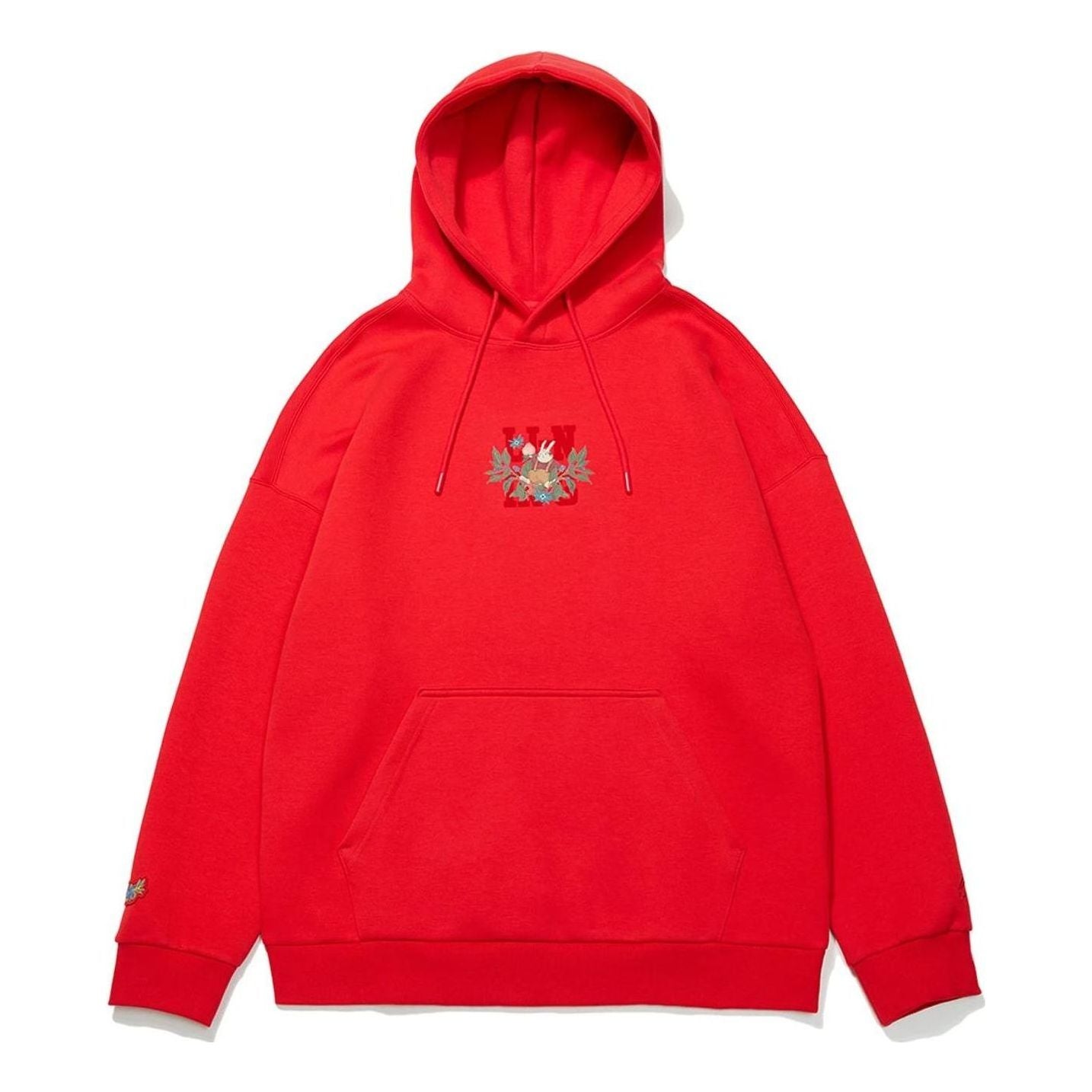 Суитчър Li-Ning Knit Hoodie with Embroidery Червено | AWDT013-2, 0