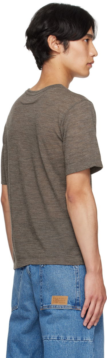 Тениска Maison Margiela MM6 Maison Margiela 'Welcome' Print T-Shirt Сиво | SH0GC0055 M20123, 2