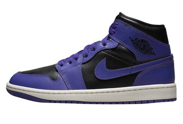 Кецове и обувки Jordan Air Jordan 1 Mid "Purple Black" W Лилаво | BQ6472-051, 0