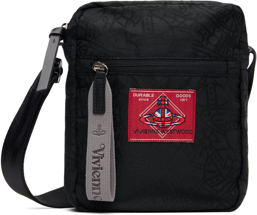 Чанта през рамо Vivienne Westwood Vivienne Westwood Luke Crossbody Pouch Черно | 48030012U-W016Q-