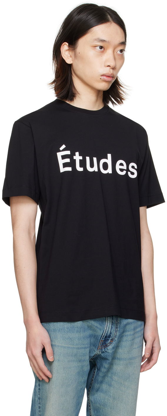 Тениска Études Études Wonder T-Shirt Черно | C00ME101A00799, 1