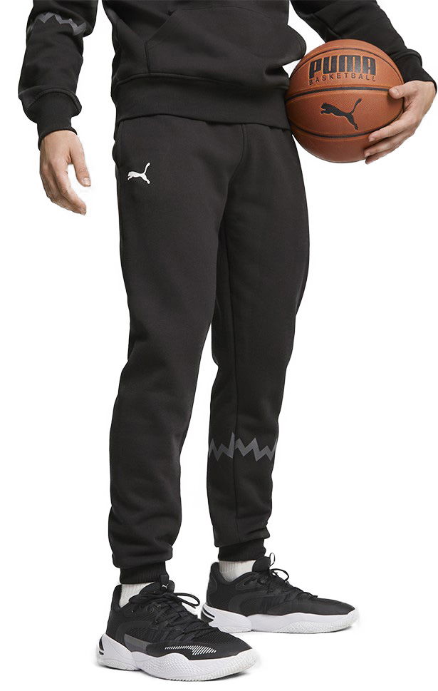 Спортни панталони Puma Hoops Team Sweat Pant Черно | 676649-01