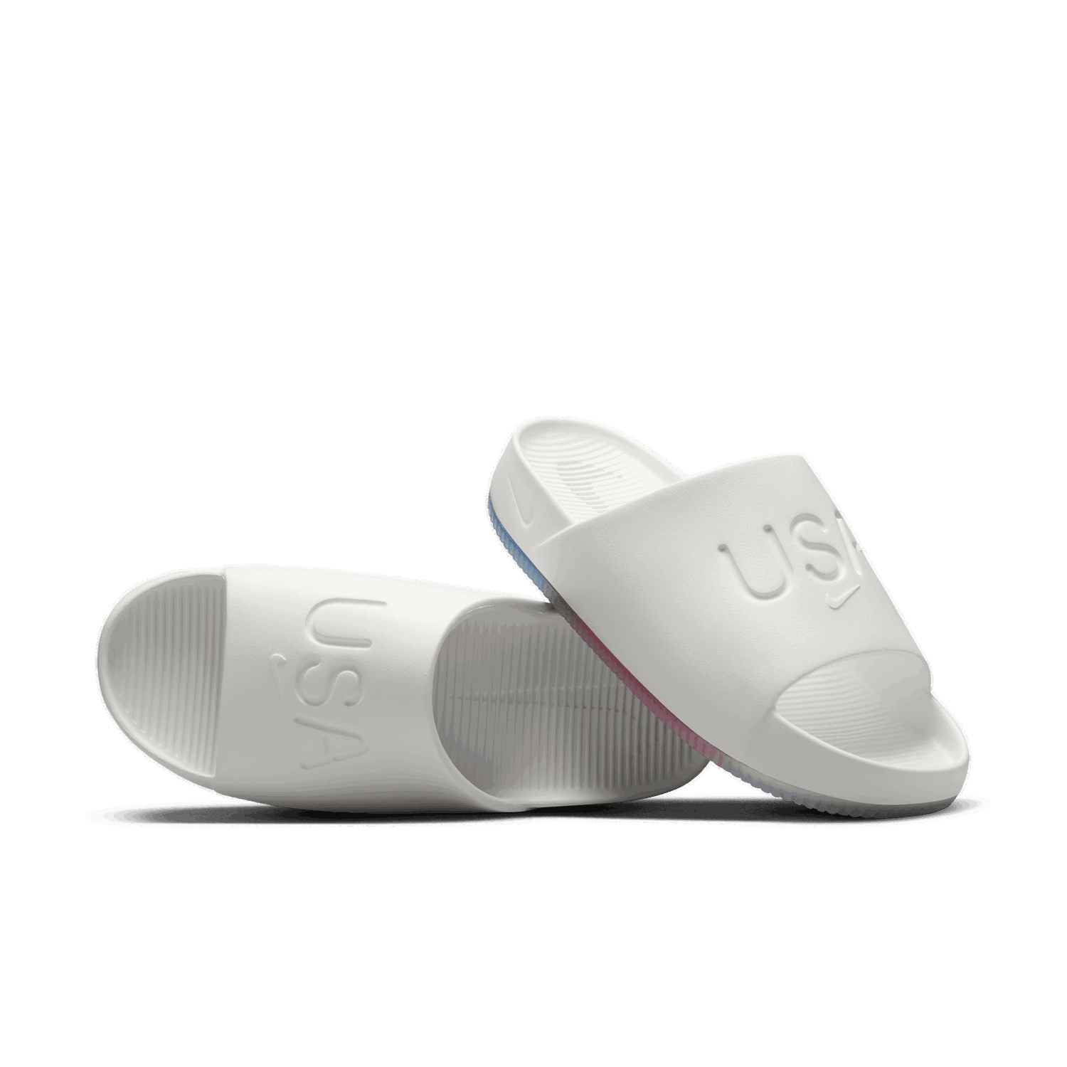 Кецове и обувки Nike Calm Slide Olympics USA Бяло | FV5601-100, 1