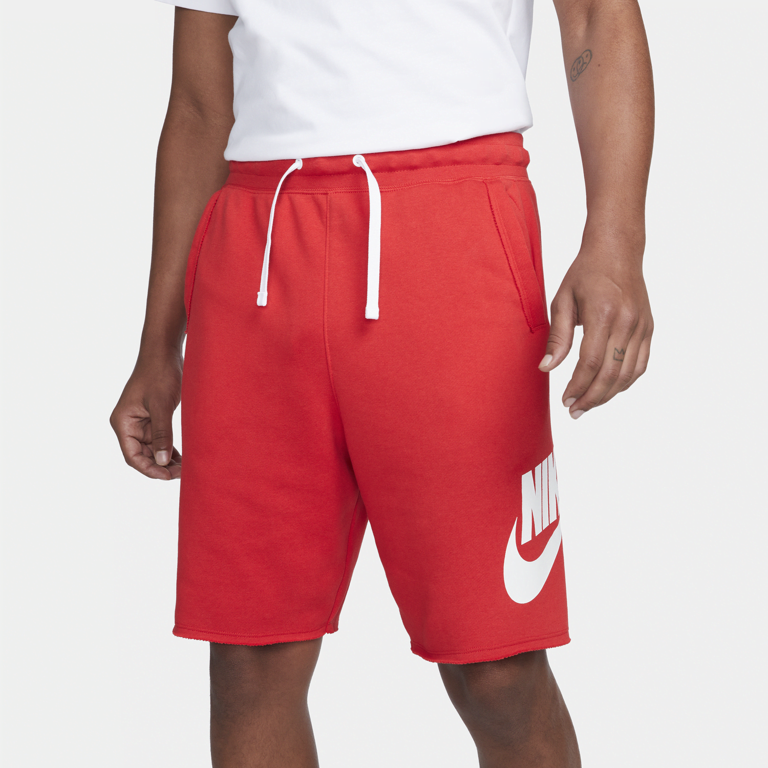 Къси панталони Nike Club Alumni French Terry Shorts Червено | DX0502-657, 1