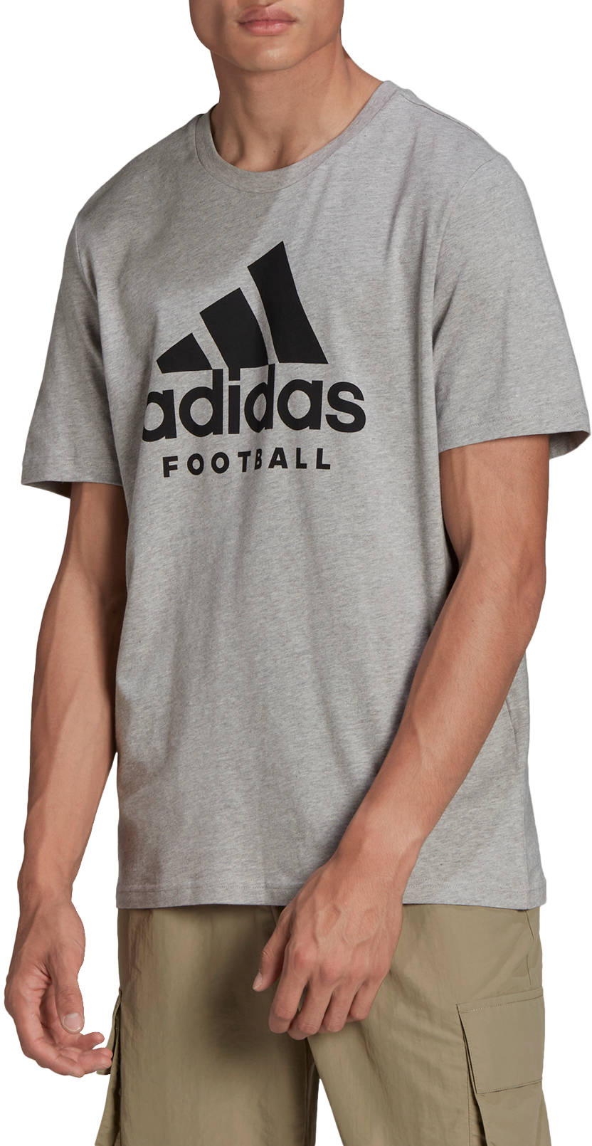 Тениска adidas Originals Football Graphic Tee Сиво | ha0906, 0
