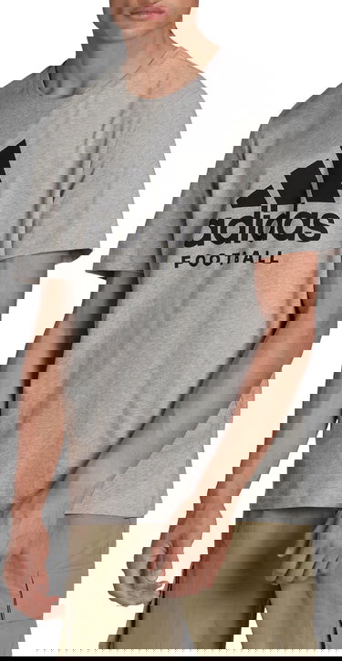 Тениска adidas Originals Football Graphic Tee Сиво | ha0906, 0
