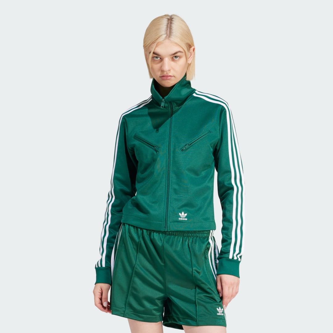 Яке adidas Originals Montreal Track Top Зелено | IP0630, 1