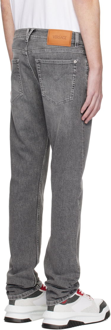 Дънки Versace Slim-Fit Jeans Сиво | 1011693_1A11274, 2