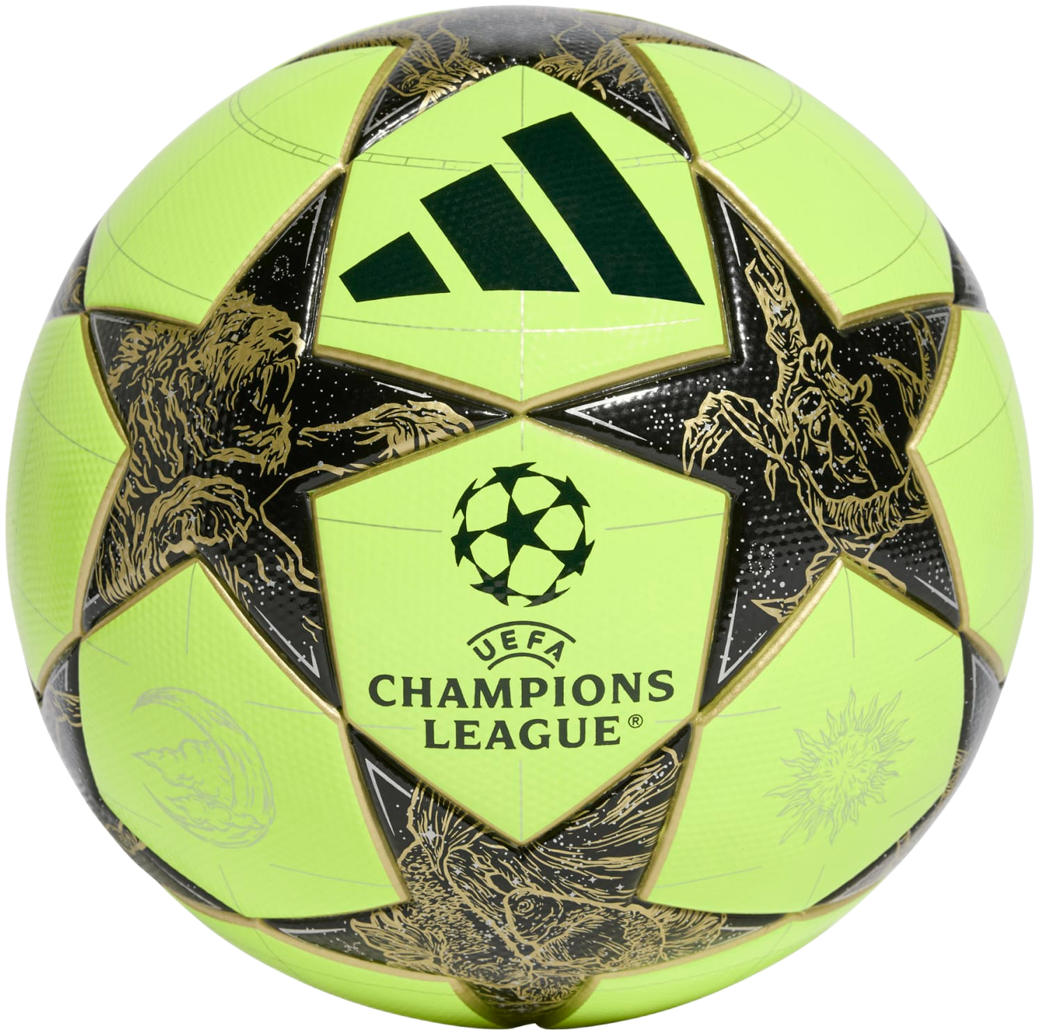 Спортна екипировка adidas Originals Adidas UEFA Champions League Winter Training Soccer Ball Жълто | jz9994, 0