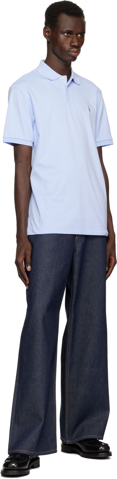 Поло тениска Polo by Ralph Lauren Polo Ralph Lauren Classic Fit Soft Cotton Polo Синьо | 710666999004, 3