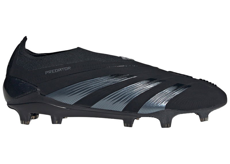 Кецове и обувки adidas Performance Predator 24 Elite Laceless FG Черно | IE1807