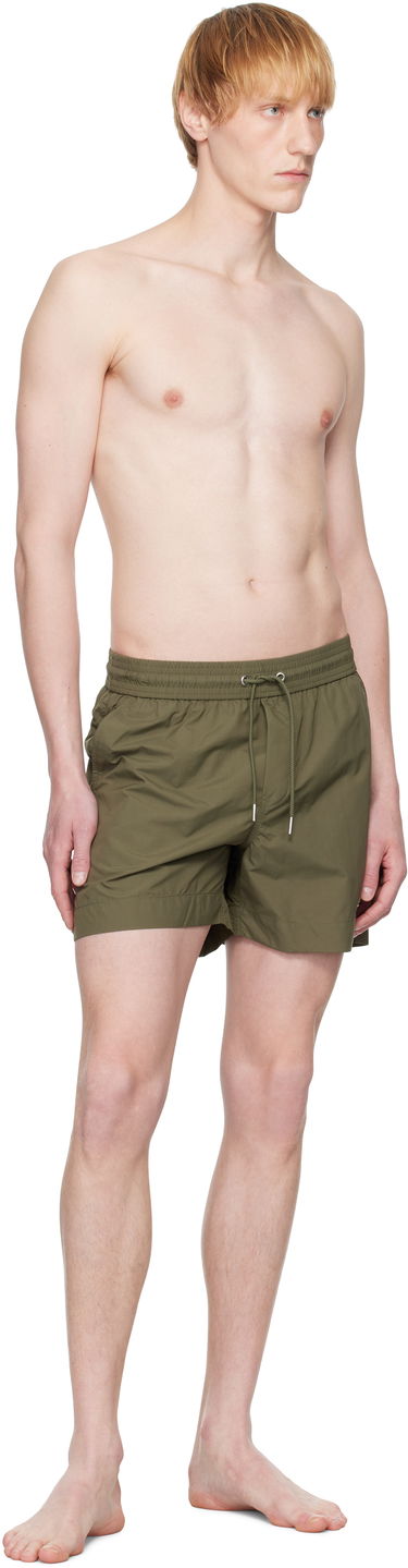 Бански MAISON KITSUNÉ Maison Kitsuné Flash Fox Swim Shorts Зелено | OM03101WQ4052, 3