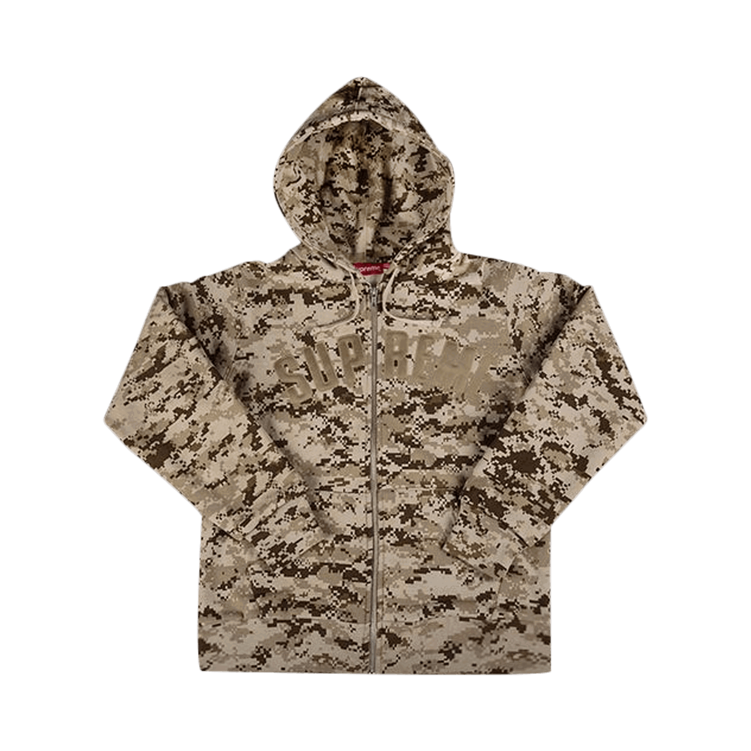Суитчър Supreme Arc Logo Thermal Zip Up Sweatshirt Многоцветен | FW17SW30 TAN, 0