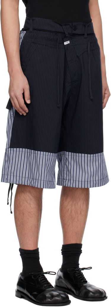 Къси панталони Ottolinger Ottolinger Baggy Cargo Shorts Тъмно синьо | 106-200206-02, 1