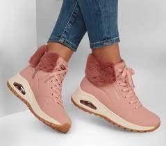 Кецове и обувки Skechers Uno Розово | 167274-ROS, 1