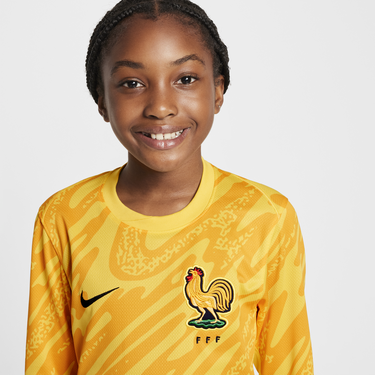 Фланелка Nike FFF Stadium 2024/25 Dri-FIT Replica Goalkeeper Jersey Жълто | FJ1585-720, 2
