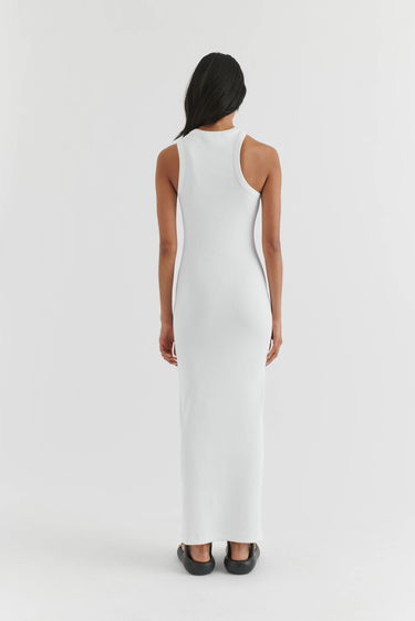 Pокля AXEL ARIGATO Scoop Asymmetric Dress Бяло | A2087001, 3