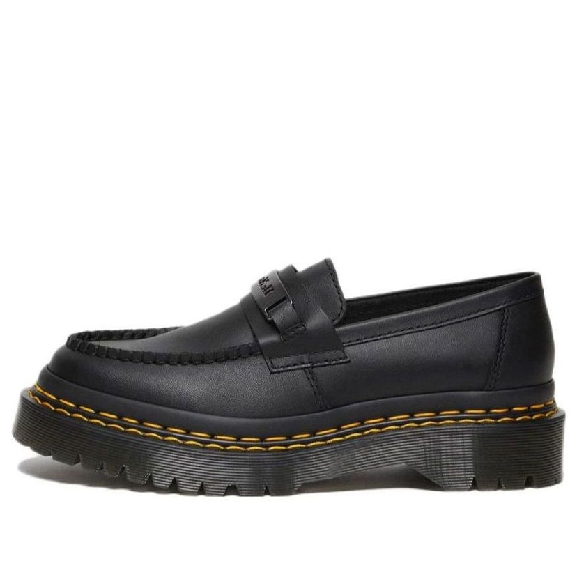 Кецове и обувки Dr. Martens Dr. Martens Penton Bex Double Stitch Leather Loafers Черно | 27876001