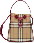 Mini Check Bucket Bag