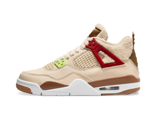 Кецове и обувки Jordan 4 Retro "Where the Wild Things Are" GS Червено | DH0572-264