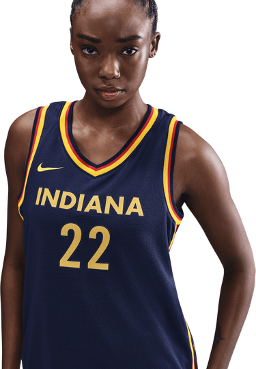 Фланелка Nike Caitlin Clark Indiana Fever WNBA Dri-FIT Explorer Edition Victory Jersey Тъмно синьо | DJ4568-422, 3