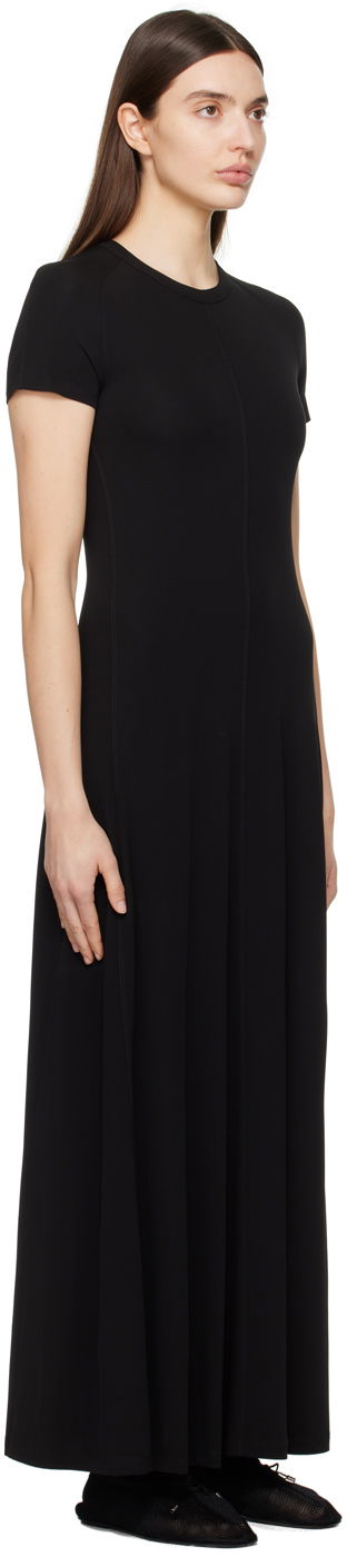 Pокля TOTEME TOTEME Fluid Maxi Dress Черно | 242-WRD1696-FB0162, 1