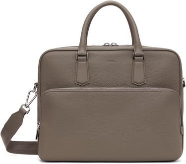 Дамска чанта BOSS BOSS Embossed Logo Briefcase Сиво | 50529293, 0