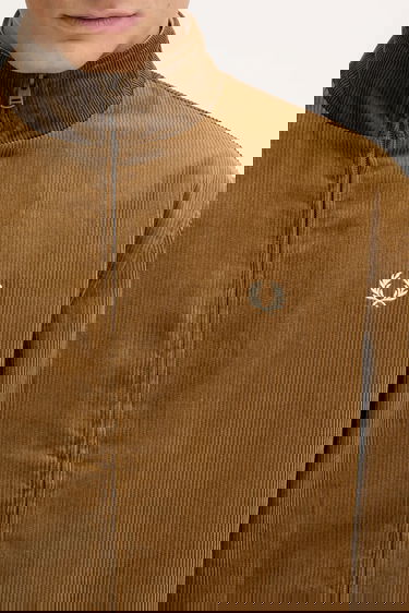 Яке Fred Perry Fred Perry Corduroy Harrington Jacket Кафяво | J8546, 3