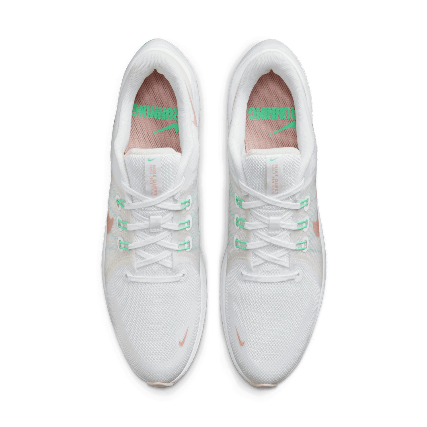 Кецове и обувки Nike Quest 4 W Бяло | DA1106-105, 1