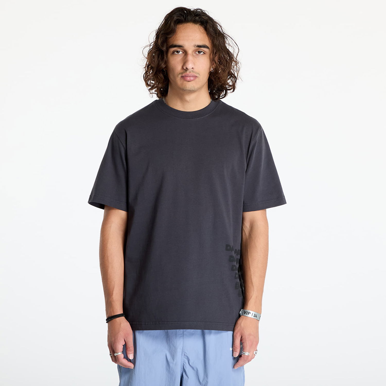 Тениска DAILY PAPER Overload Ss T Shirt Obsidian Black Черно | 2421079, 0