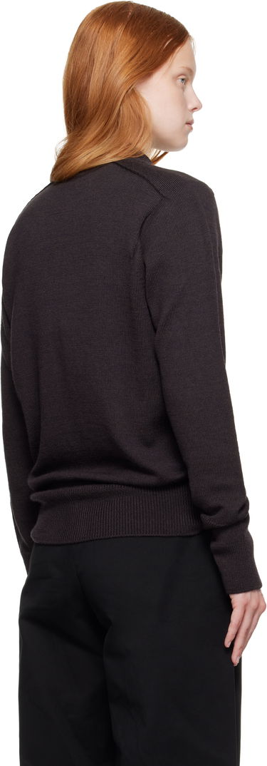 Пуловер Studio Nicholson Studio Nicholson Conan Knit Cardigan Кафяво | CONAN SN - 1500, 2