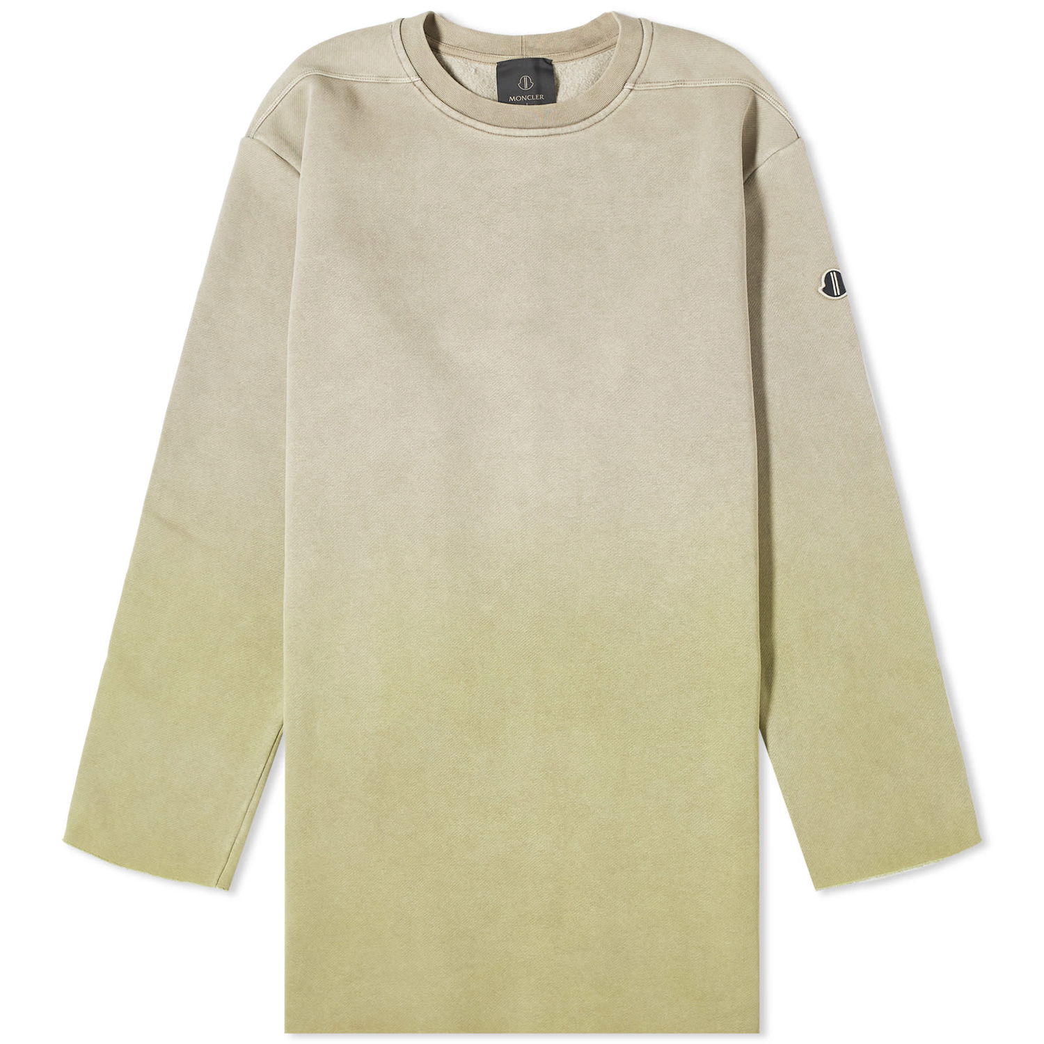 Тениска Rick Owens Moncler x Subhuman T-Shirt Бежово | MU02C8G02-117, 0