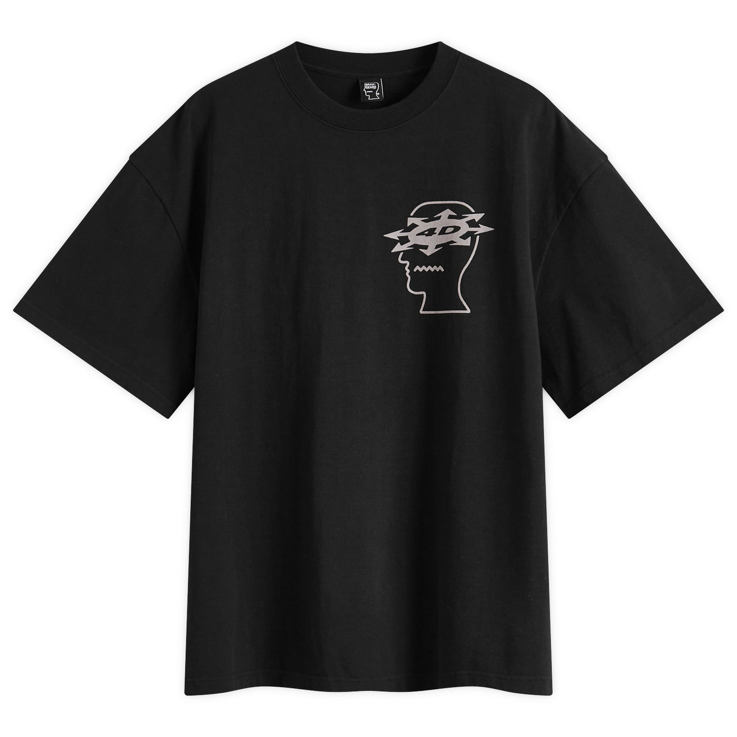 Тениска Brain Dead Brain Dead Neuro Free Association T-Shirt, Size Large Черно | BDP25T0O0044-WBK, 1