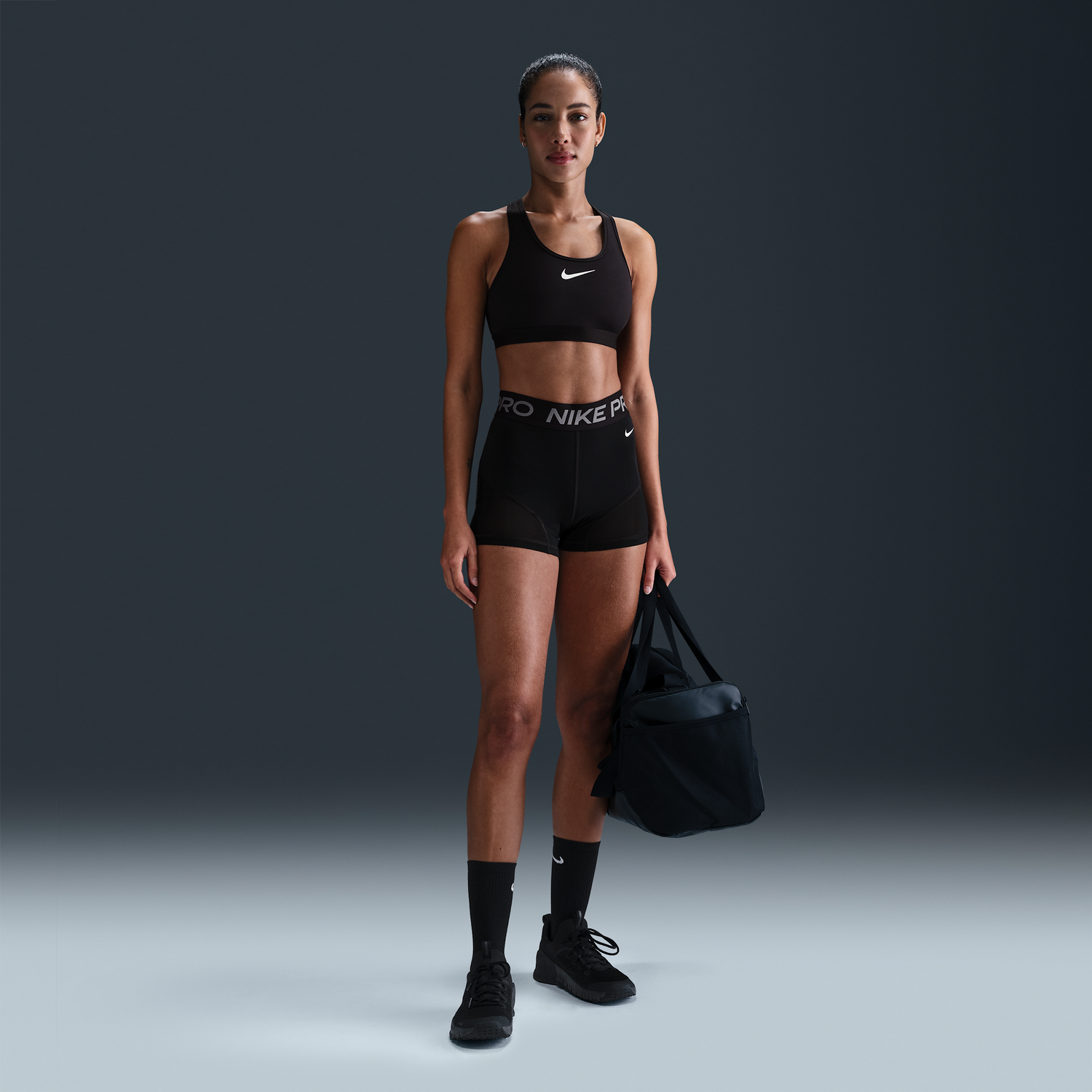 Къси панталони Nike Pro Training Shorts 8cm Черно | HJ1172-010, 1