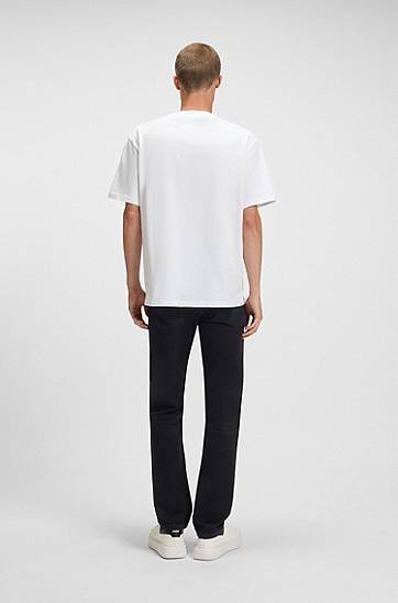 Дънки BOSS Slim-Fit Comfort-Stretch Jeans Черно | 50542677, 1