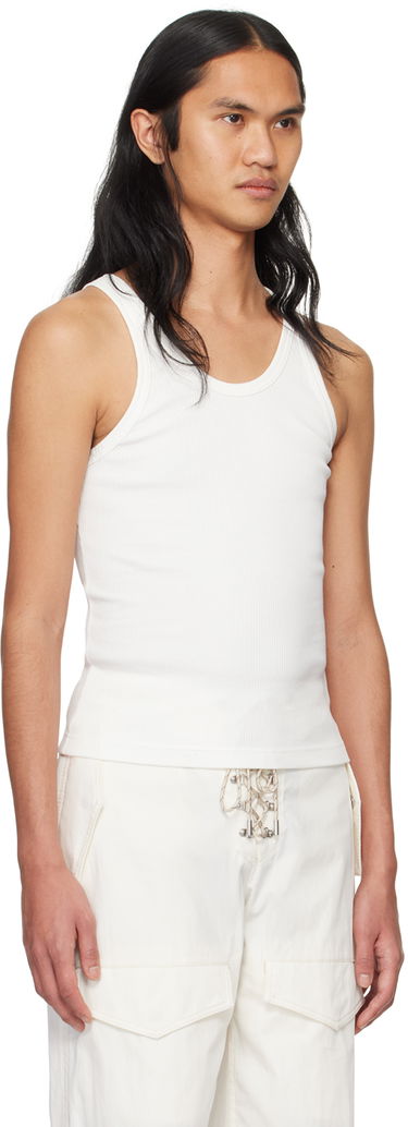 Потник Dion Lee Rivet Fitted Tank Top Бяло | C3169PS24, 1
