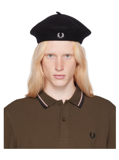 Барета Fred Perry Embroidered Beret Черно | HW7646-102