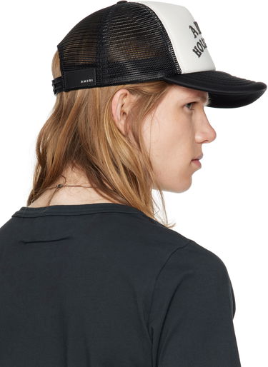 Шапка с козирка AMIRI Trucker Cap 'Hollywood' Черно | AMHATR1025, 2